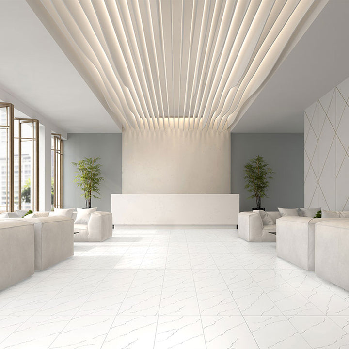 Miraggio Gray, 24" x 48" Porcelain Tile | Floor Tile by MSI