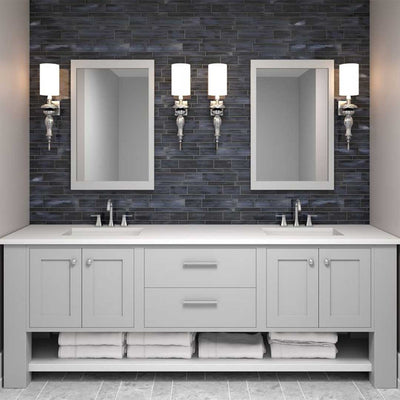 Horizon Mix, Mixed Glass Tile | Wall & Backsplash Tile by Anthology