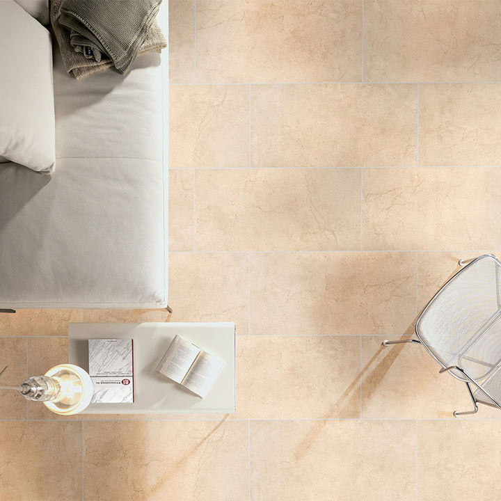 Aria Cremita, 24" x 48" Porcelain Tile | NARICRE2448P | Tile by MSI