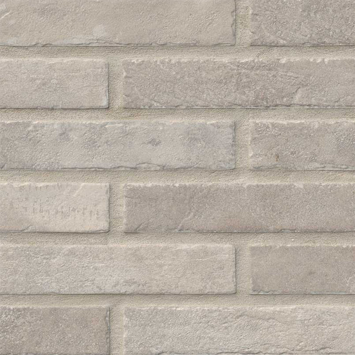 Ivory Brickstone, 2" x 10" Porcelain Tile | NCAPIVOBRI2X10 | MSI