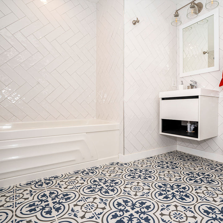 Zanzibar, 8" x 8" Porcelain Tile | NZAN8X8 | Patterned Tile by MSI