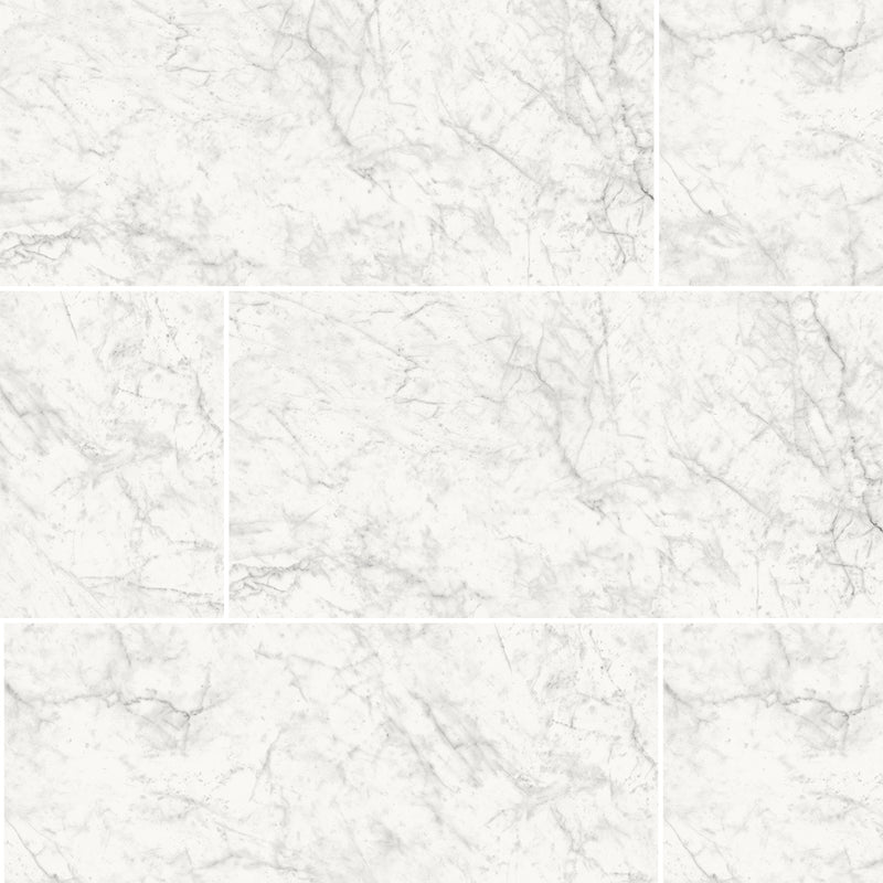 Naturale Carrara, 12" x 24" Porcelain Tile | Floor Tile