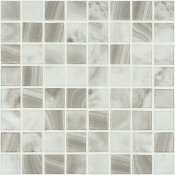 Nature Pearl Matte, 1.5" x 1.5" Glass Tile | Vidrepur Nature