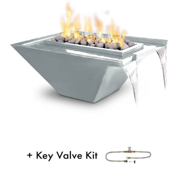 Nile Fire and Water Bowl, Stainless Steel with key valve kit | The Outdoor Plus