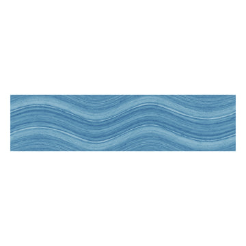 Ocean Wave Aqua Green, 6" x 24" | Pool Waterline Tile