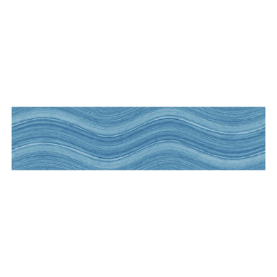 Ocean Wave Aqua Green, 6" x 24" | Pool Waterline Tile