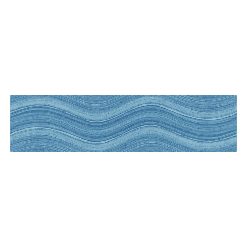 Ocean Wave Aqua Green, 6" x 24" | Pool Waterline Tile