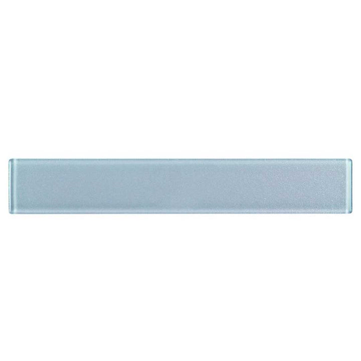 Ocean Sparkle Sky Blue, 2" x 12" Glass Tile | Anthology Wall Tile