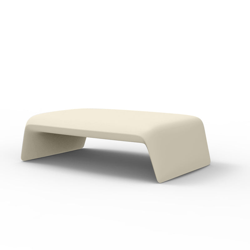 Outdoor Coffee Table by Vondom | Modern Patio Furniture - Ecru