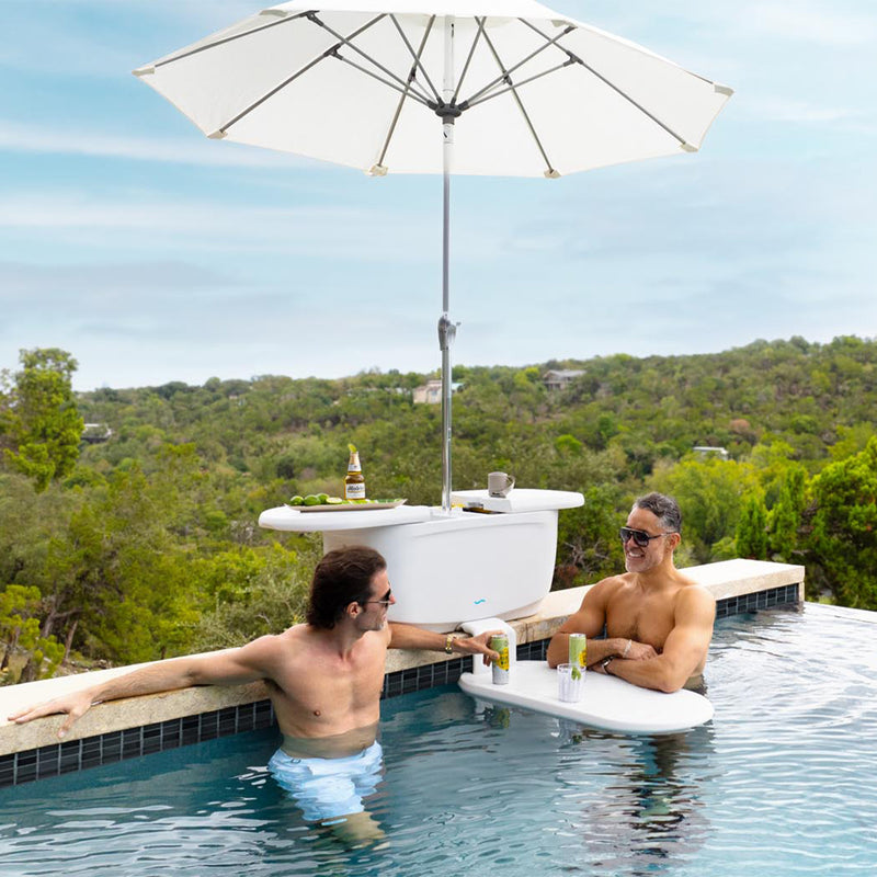 PartyPad Swim-Up Bar for Swimming Pools | Ledge Lounger Pool Accessories