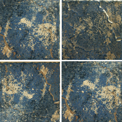 Tahoe Blue, 6" x 6" Porcelain Tile | PATINA-6 | Fujiwa Pool Tile