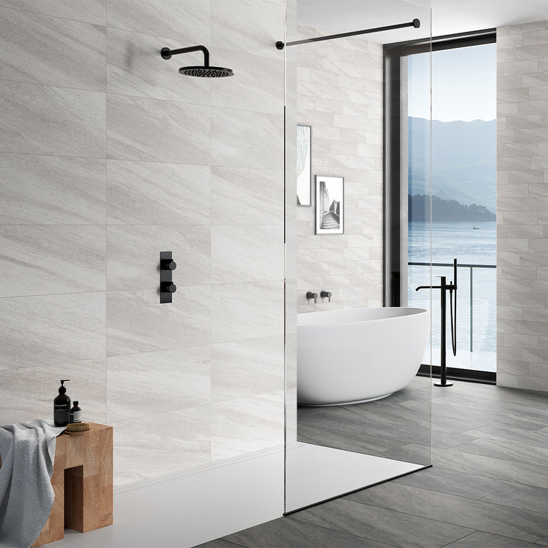 Pillar Bianco, 12" x 24" Porcelain Tile | Porcelain Floor Tile