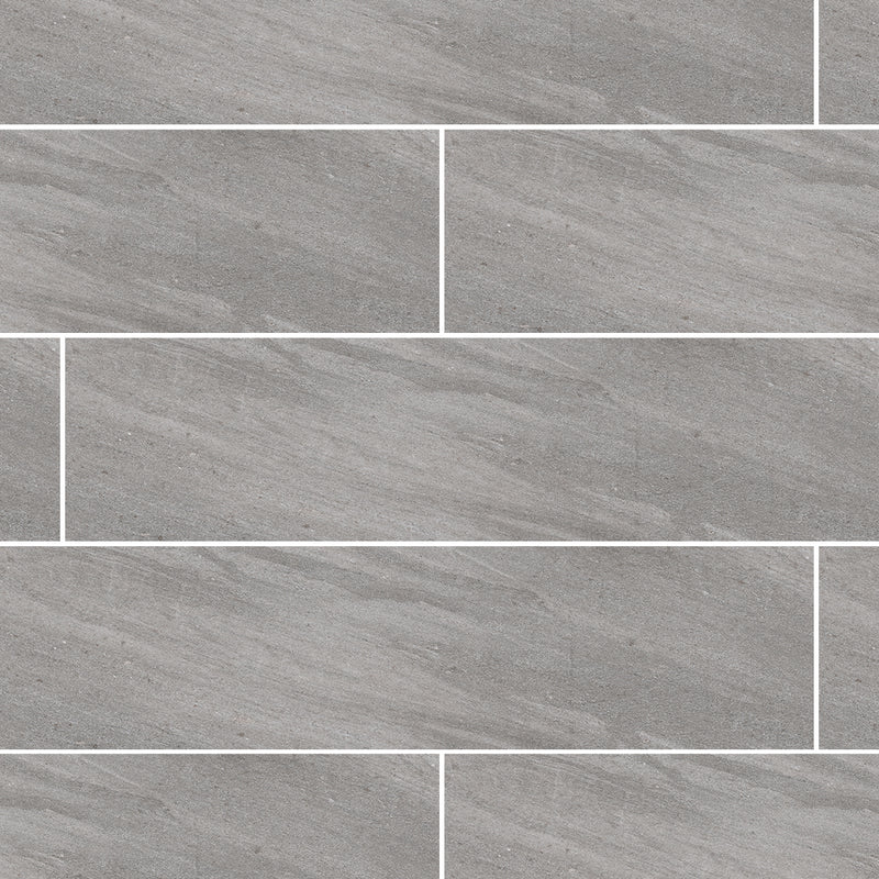 Pillar Gray, 12" x 48" Porcelain Tile | Porcelain Floor Tile