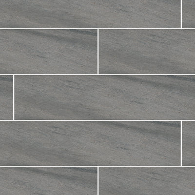 Pillar Dark Gray, 12" x 48" Porcelain Tile | Porcelain Floor Tile