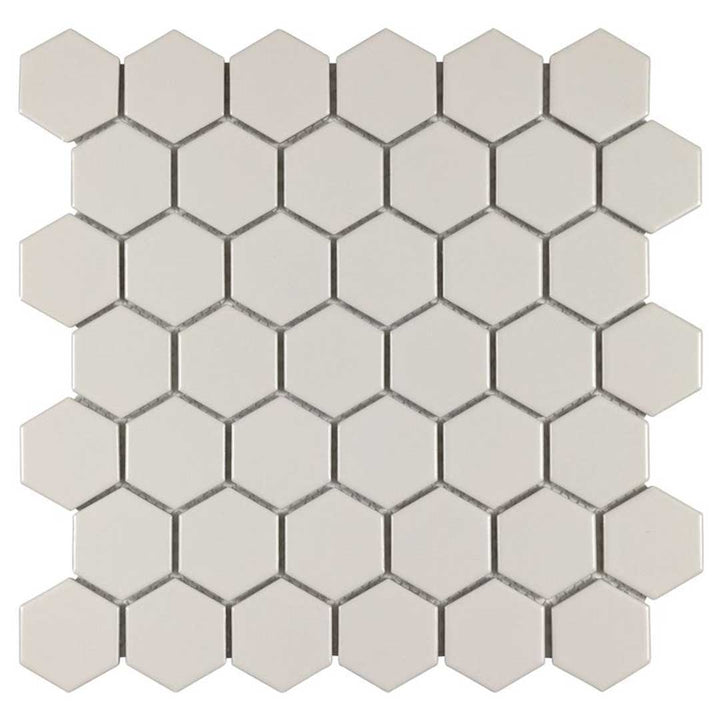 Porcelart Pearl Matte, Hexagon Porcelain Tile | Anthology