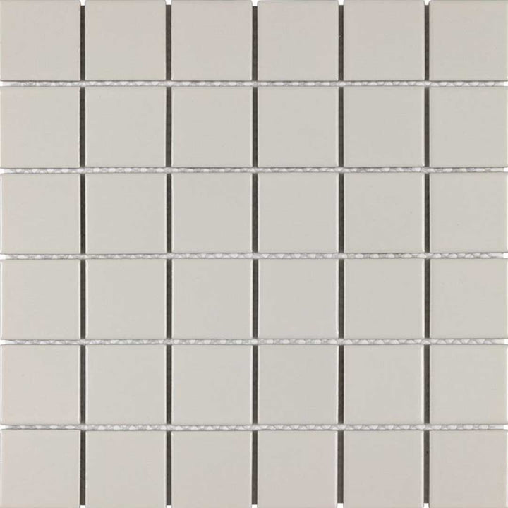 Porcelart Pearl Matte, 2" x 2" Porcelain Tile | Anthology