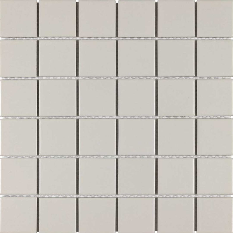 Porcelart Pearl Matte, 2" x 2" Porcelain Tile | Anthology