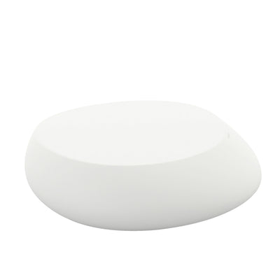 Stone Coffee Table | Modern Patio Furniture - White