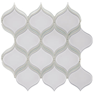 Skylight Arabesque, Glass Tile | Tesoro Backsplash & Wall Tile