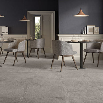 Soreno Grigio, 24" x 24" Porcelain Tile | Floor Tile by MSI