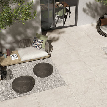 Soreno Ivory, 24" x 48" | MSI 2CM Porcelain Paver, LPAVNSORIVO2448