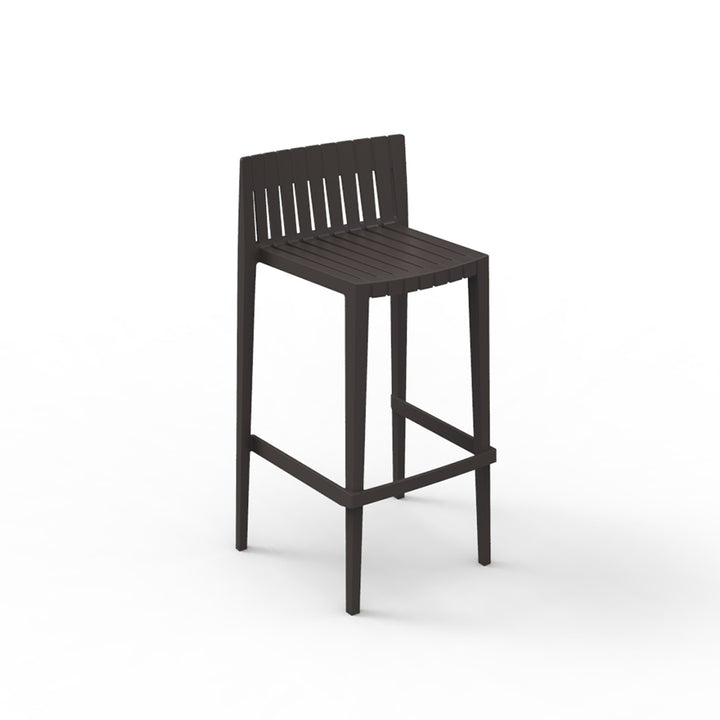 Spritz Bar Stool | Modern Patio Furniture by Vondom - Bronze