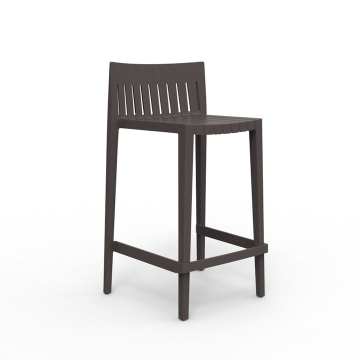 Spritz Counter Stool | Modern Patio Furniture by Vondom - Bronze