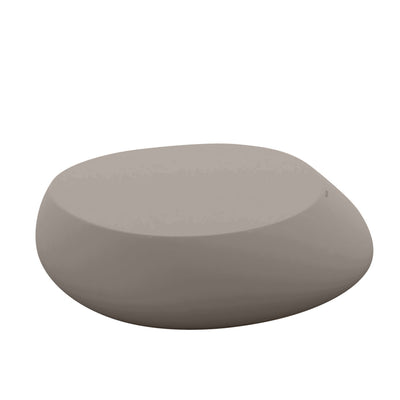 Stone Coffee Table | Modern Patio Furniture - Taupe