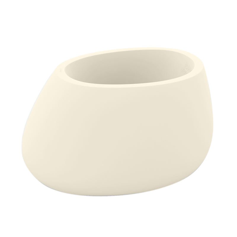 Stone Planters, 8A | Modern Patio Accessory by Vondom - Ecru