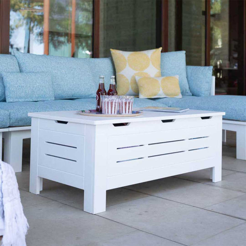 Storage Coffee Table | Outdoor Patio Furniture by Ledge Lounger