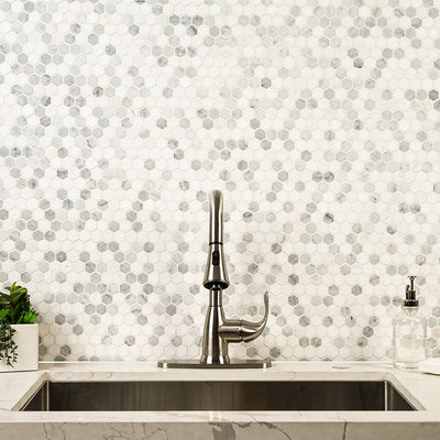 Bianco Dolomite Tibi | Stone Tile for Kitchen and Bath