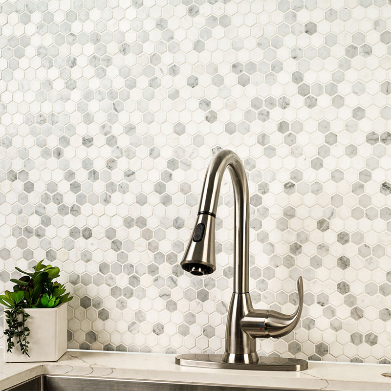 Bianco Dolomite Tibi | Stone Tile for Kitchen and Bath