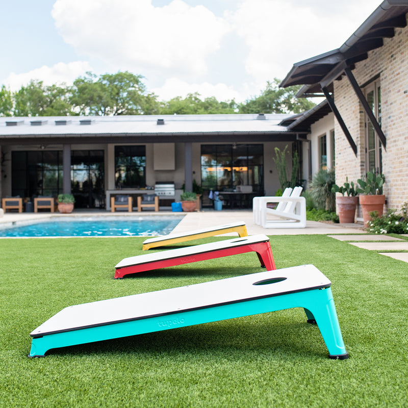 Tupelo Goods Cornhole Set | Luxury Outdoor Games