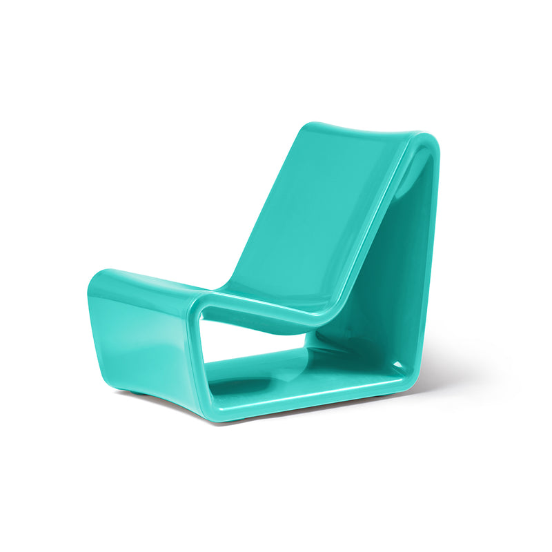 Tupelo Goods Loop Chair | Patio & Pool Shelf Lounge Chair - Seafoam Green