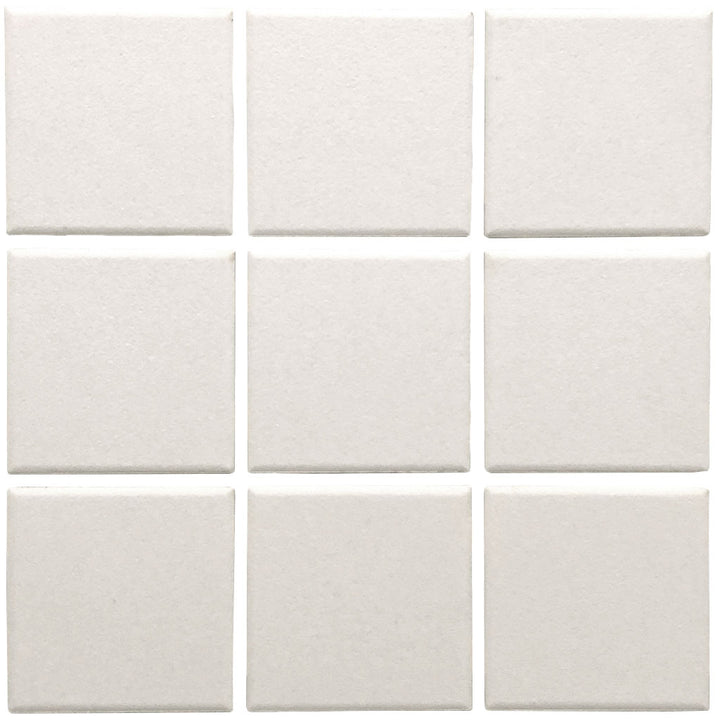 White, 2" x 2" | UNG-200C | Fujiwa Porcelain Pool Tile