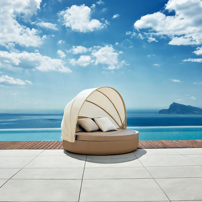 Ulm Daybed with Reclining Backrests and Sunroof | Vondom