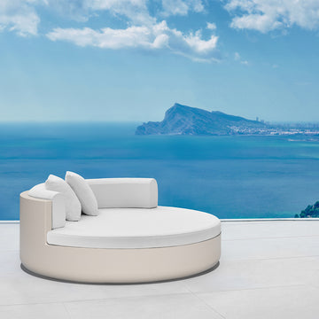 Ulm Daybed with Fixed Backrests | Outdoor Furniture by Vondom