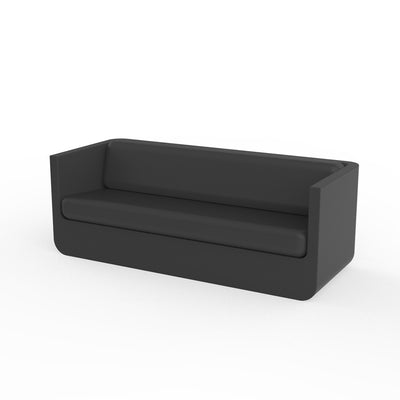 Ulm Sofa | Modern Patio Furniture by Vondom - Anthracite