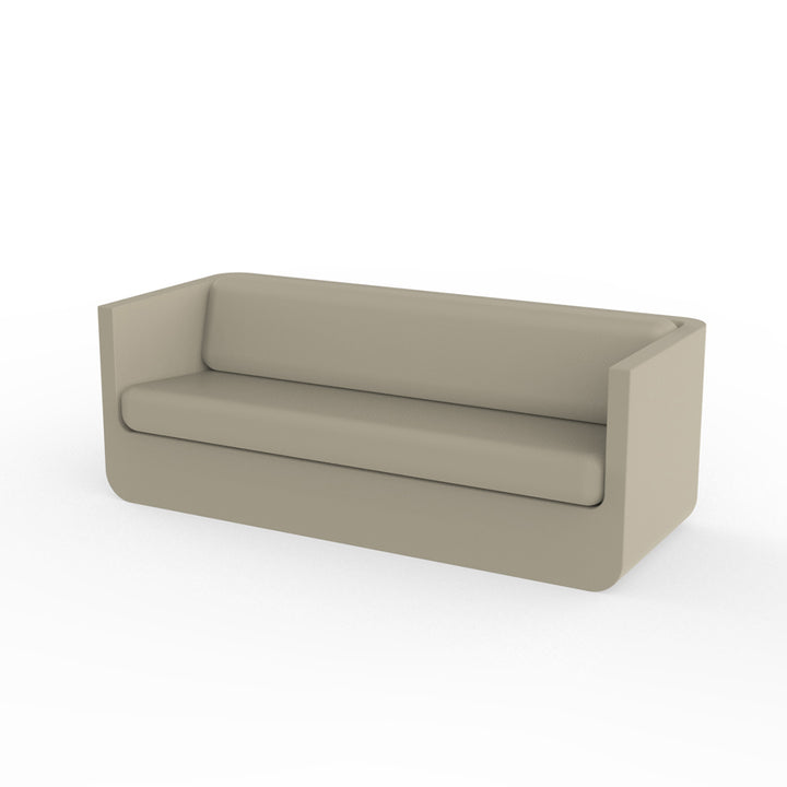 Ulm Sofa | Modern Patio Furniture by Vondom - Ecru