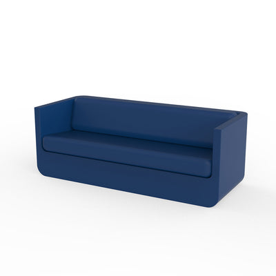 Ulm Sofa | Modern Patio Furniture by Vondom - Notte Blue