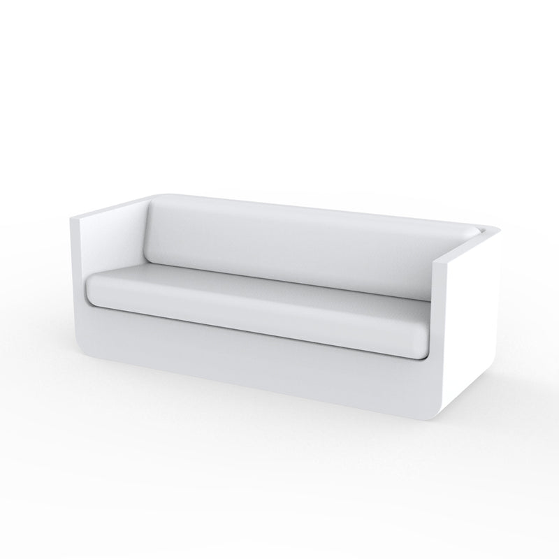 Ulm Sofa | Modern Patio Furniture by Vondom - White