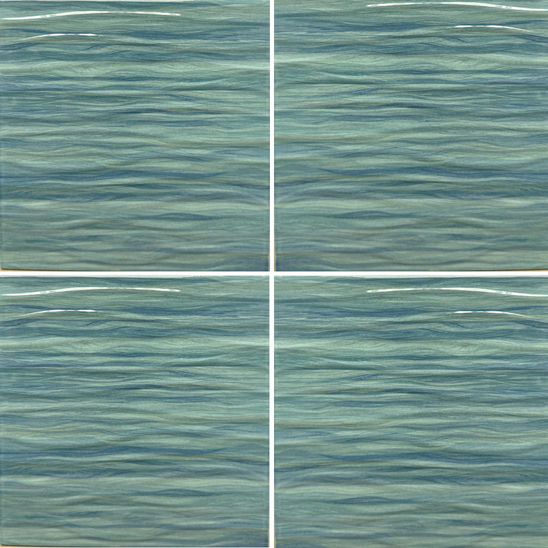 Vigan Lagoon, 6" x 6" Porcelain Tile | Fujiwa Pool Tile