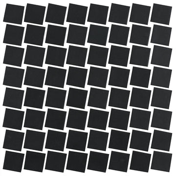 Lume Black Matte, 1.5" Mosaic - Glass Tile by Vidrepur