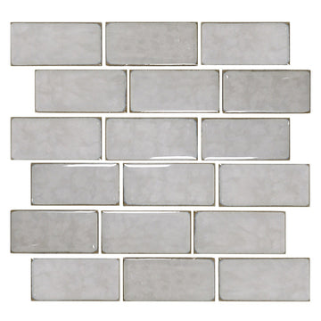 Sea Salt, 2" x 4" Tile | VINTA-244 | Porcelain Pool Tile by Fujiwa