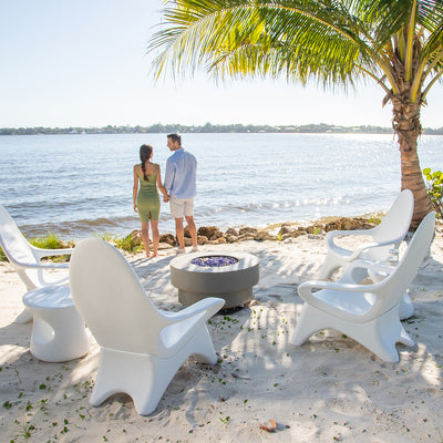 Woosah Chair with Tall Base (Set of Two) - Luxury Pool Chair