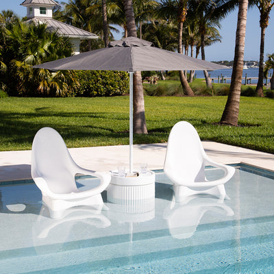 Woosah Chair with Tall Base (Set of Two) - Luxury Pool Chair