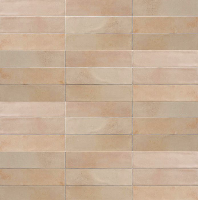 Agadir Cotto Oscuro Matte, 2.8" x 11" | Porcelain Tile by Dune