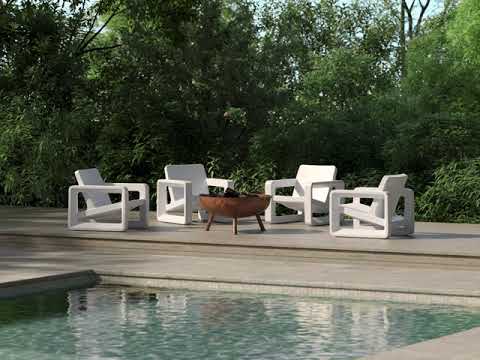 Deck Chair by Tupelo Goods - Pool and Patio Lounge Chair