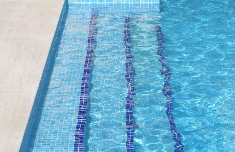 Glass Pool Tile | Glass Tile for Pool Waterlines, Accent Walls, & Spas ...