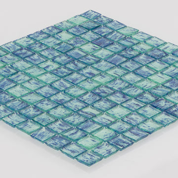 Seaweed Arcadia 1x1 Glass Tile | E11.692.03S | American Glass Mosaics